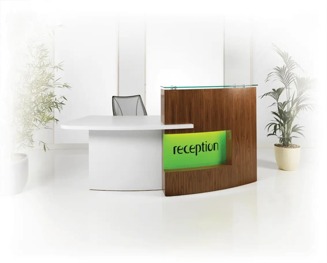 Stunning Modern Reception Desks That Will Transform Your Office