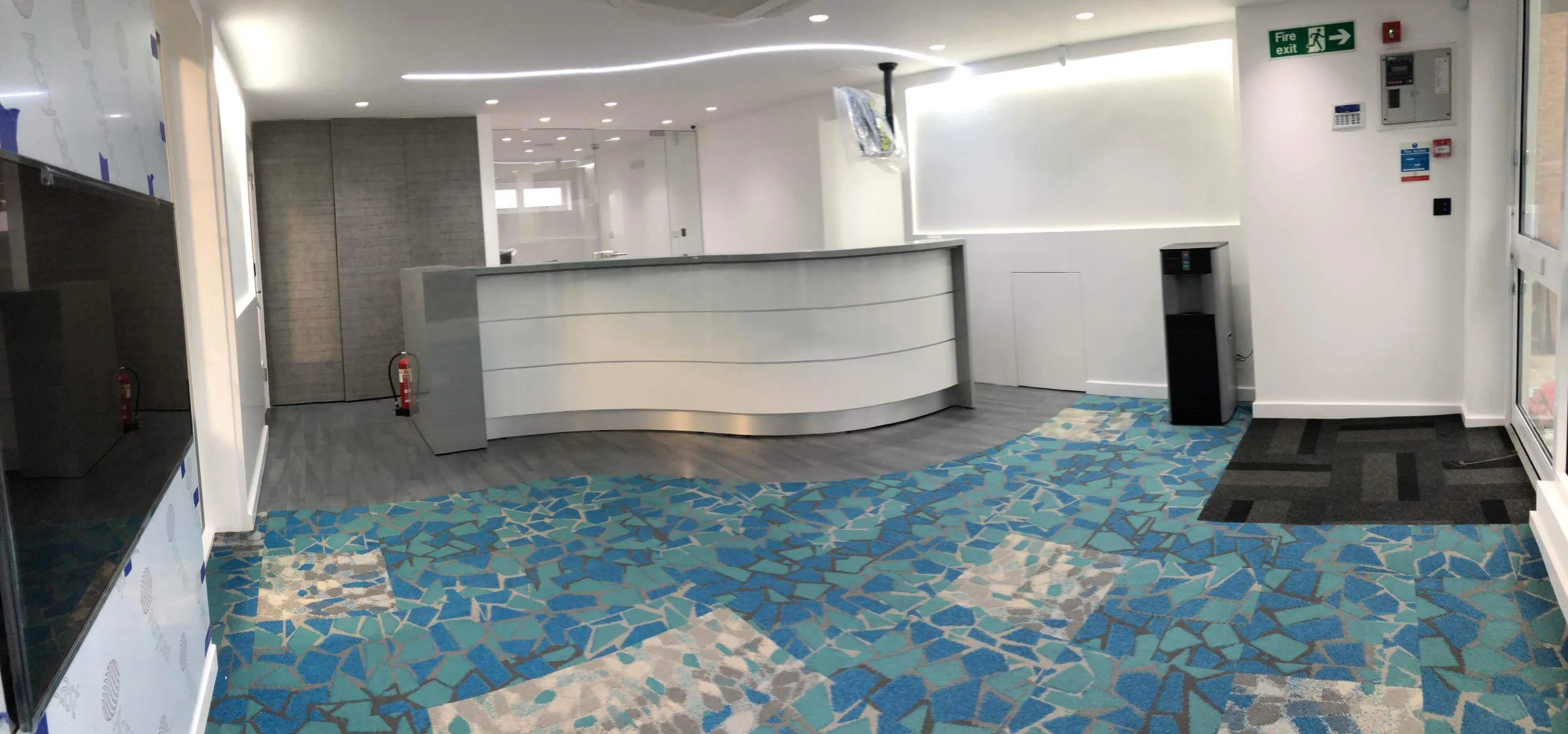 Cardoc Office refurbishment with designer floor and furniture 16