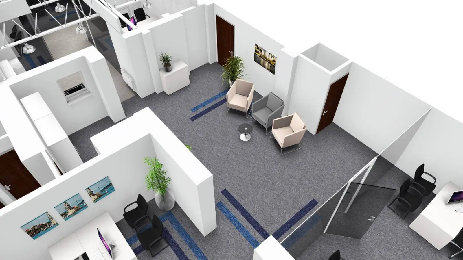 Care Expertise health care space View, Concept and design 10