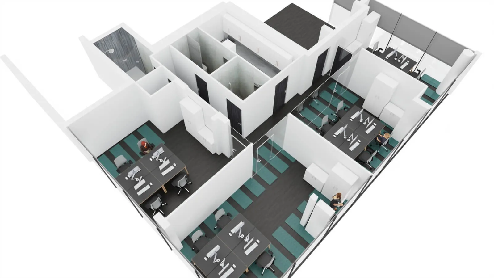 Godleys office space View, Concept and design 2