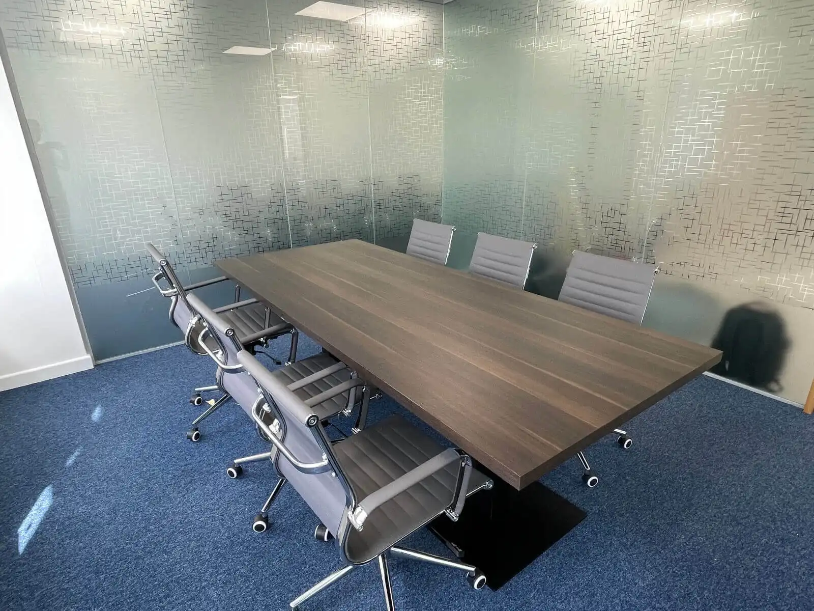 Gracechurch Group office space with designer flooring, ceiling and furniture 13