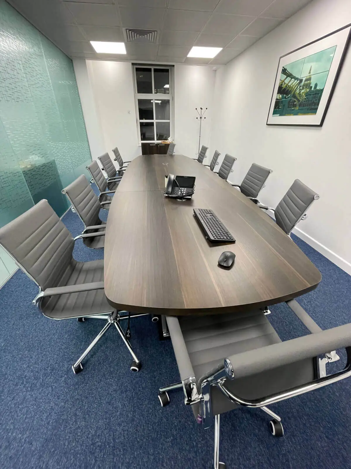 Gracechurch Group office space with designer flooring, ceiling and furniture 5