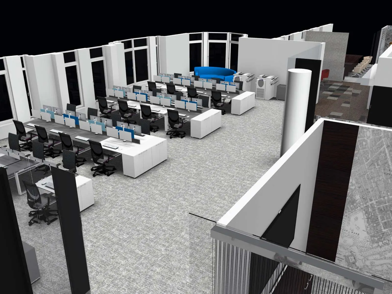 Godleys office space View, Concept and design 2