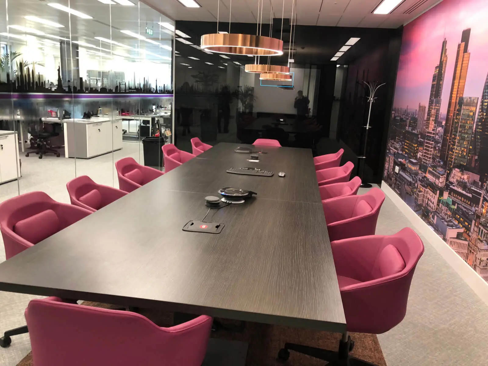 Ngage Recruitment office space with designer executive, meeting, reception, operational and breakout furniture, glass partitions and deisgner flooring 24