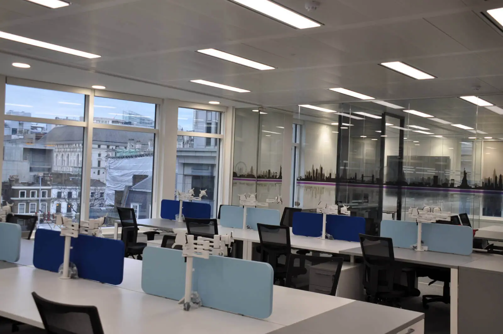 Ngage Recruitment office space with designer executive, meeting, reception, operational and breakout furniture, glass partitions and deisgner flooring 4
